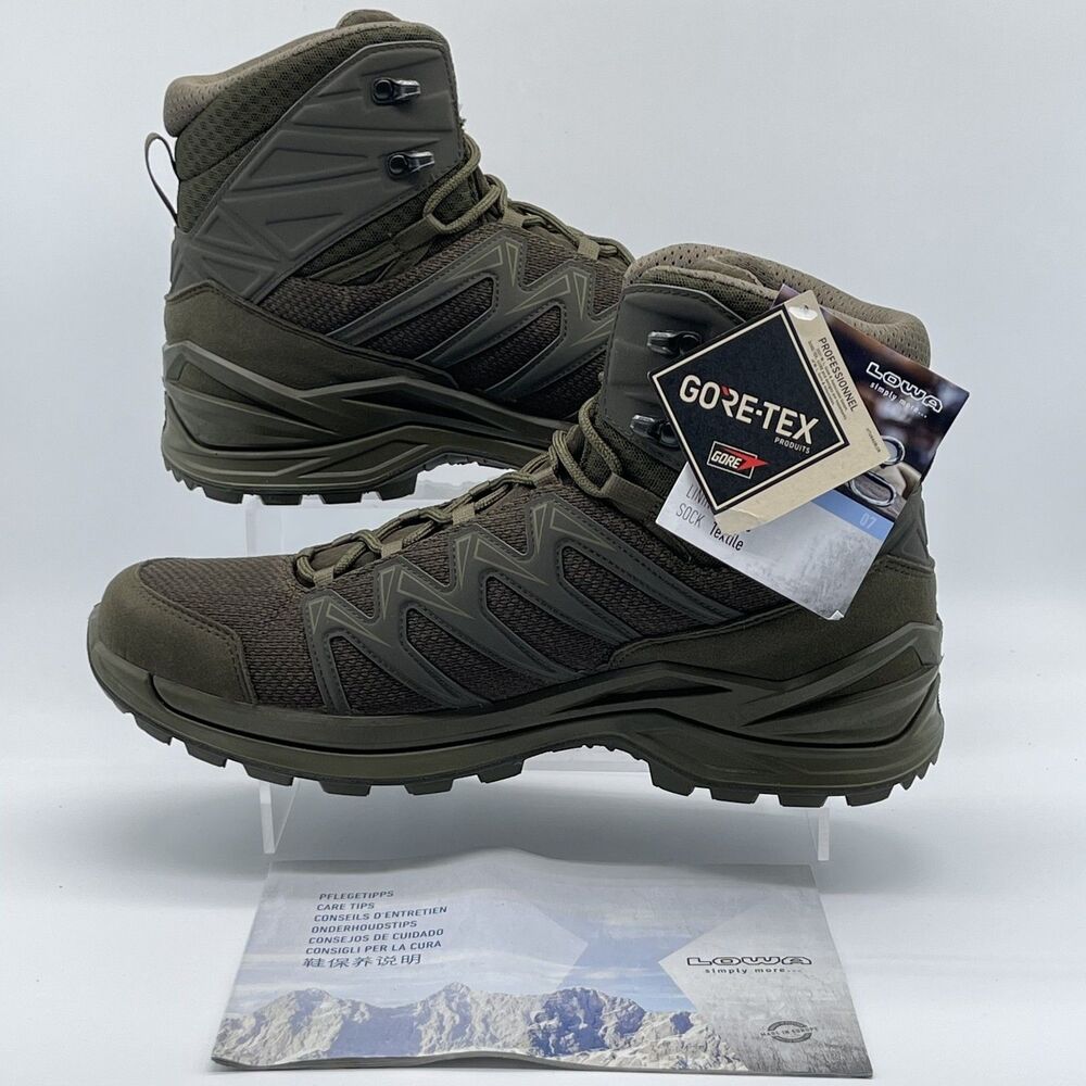 LOWA Innox Pro GTX Mid TF Tactical Boot | 310830 075 | Men's US 10.5 | NEW